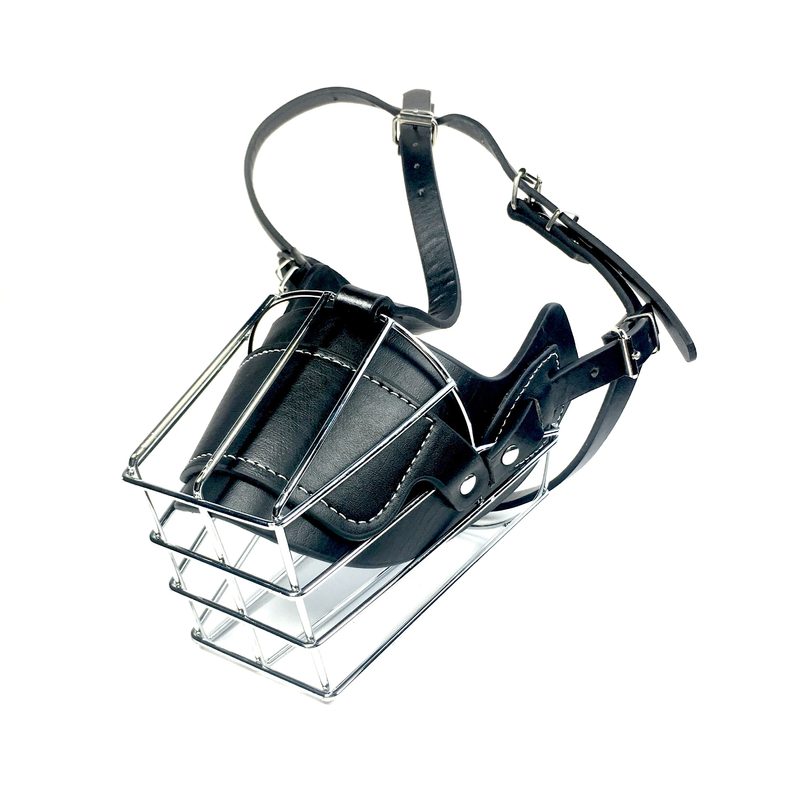 Effective Training Muzzle for Dogs Breathable PC Basket Design in Customized Colors